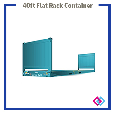 40ft Flat Rack Container